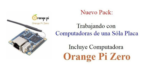 Megapack Orange Pi Zero Trabajando Con Computadora