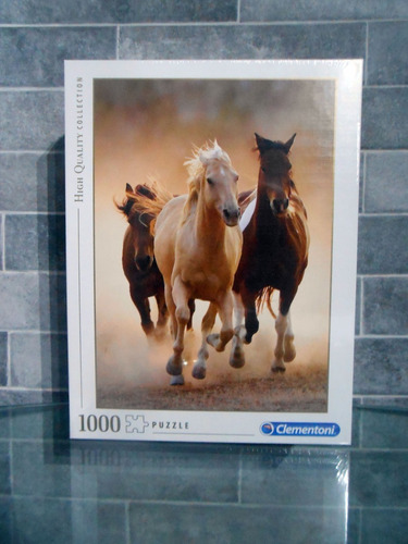 Rompecabezas Caballos Corriendos 1,000 Pzas Clementoni