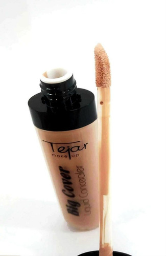 Imagen 5 de 10 de Corrector Liquido Concealer Tejar 8 Tonos Con Aplicador