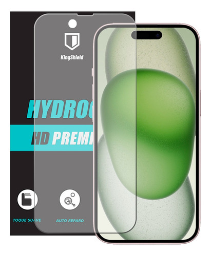 Película iPhone 15 Pro Max Kingshield Hydrogel - Clear