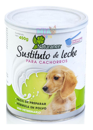 Sustituto Leche Materna Para Cachorros Lactantes 450g