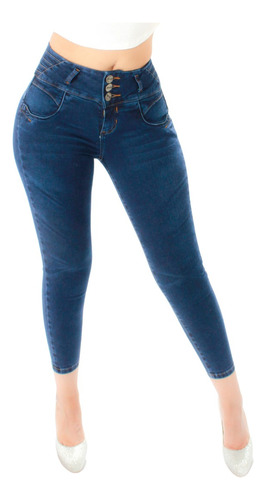 Jeans Corte Colombiano Clásico Stretch Michaelojeans Ref6474