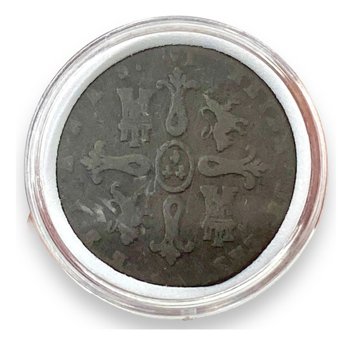 Moneda 8 Maravedis España 1839 Isabel Ii Cobre (Usado)
