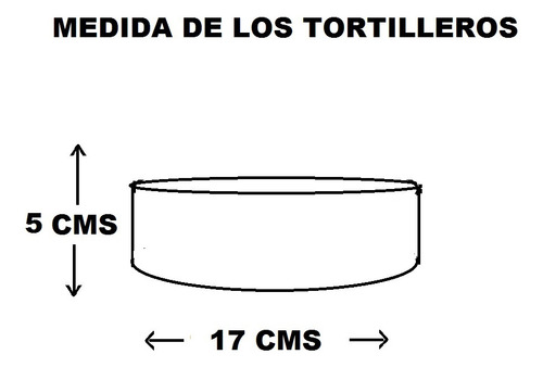 5 Tortilleros De Palma Artesanales Mas 5 Servilleteros