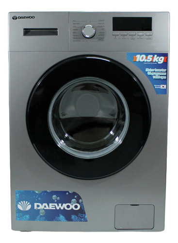 Lavarropas Carga Frontal Inverter Daewoo Dawm105tcs 10kg Ino