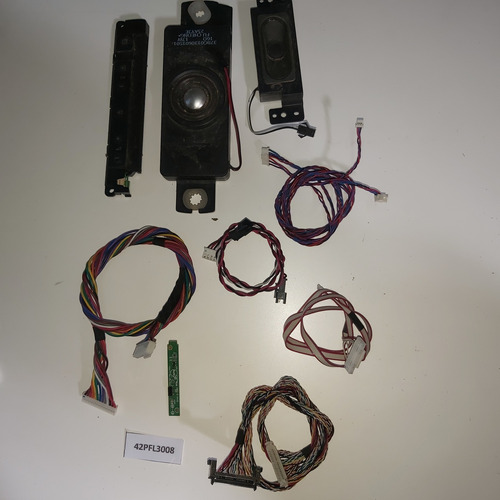 Flex Parlantes Cables Botonera Sensor Remo Philips 42pfl3008