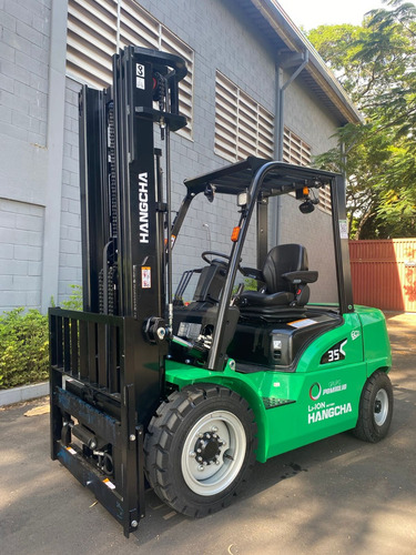 Empilhadeira Elétrica Hangcha 3,5 Toneladas Triplex 4,70