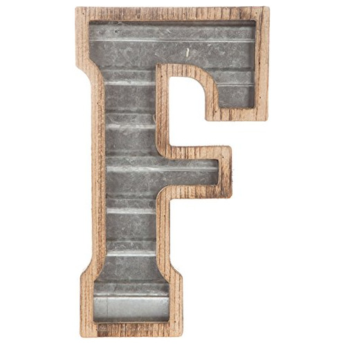 Letras Monograma Xxl De 14 Pulgadas Metal Galvanizado Y...