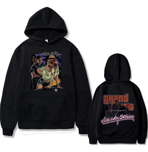 Xlm Sudadera Con Capucha Gta Grand Theft Auto Vice City Con