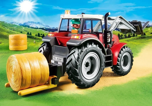 Imagen 5 de 9 de Playmobil Country Super Tractor Jlt 6867 La Torre