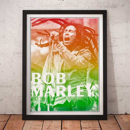 Cuadro Rock - Bob Marley - Sing