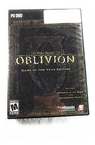 The Elder Scrolls Iv: Edición Del Juego Del Año Oblivion -