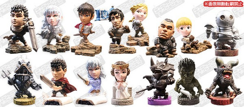 Coleção Berserk Golden Age Chara-heroes Tokimeki.com
