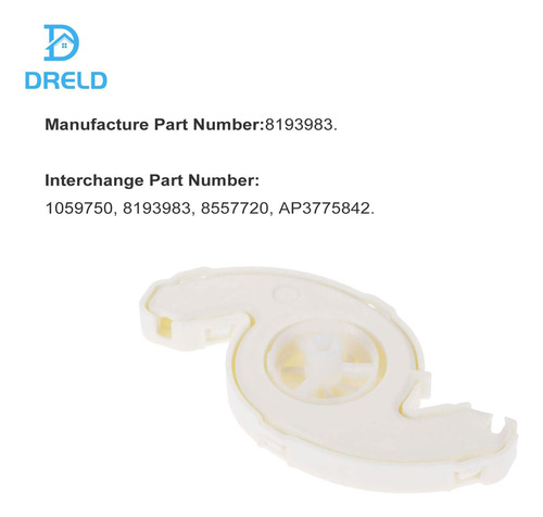 8193983 Kit De Spinner Compatible Con Whirlpool, Maytag, Kit
