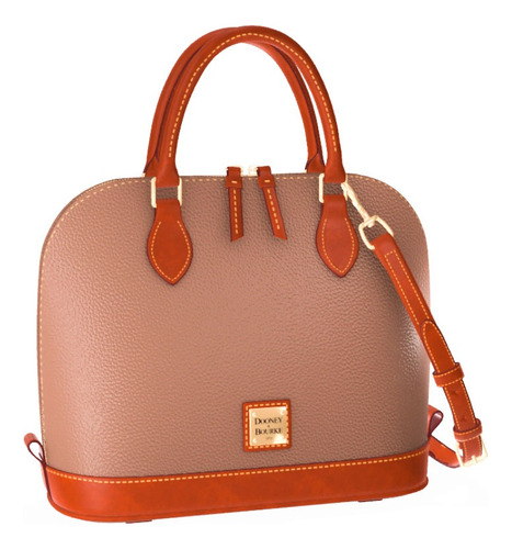 Bolsa Satchel Con Cremallera Dooney & Bourke Piel 55%- Unica