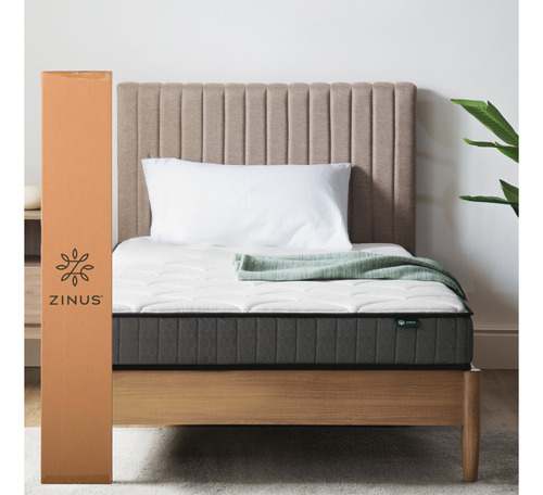 Zinus Hybrid | Colchón Individual Resortes Y Espuma De 15 Cm