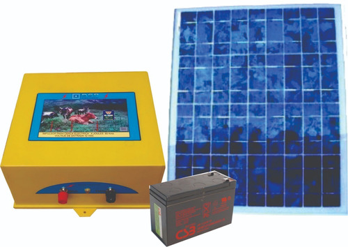 Cerca Electrica Kit Solar 80 Kms 12 V