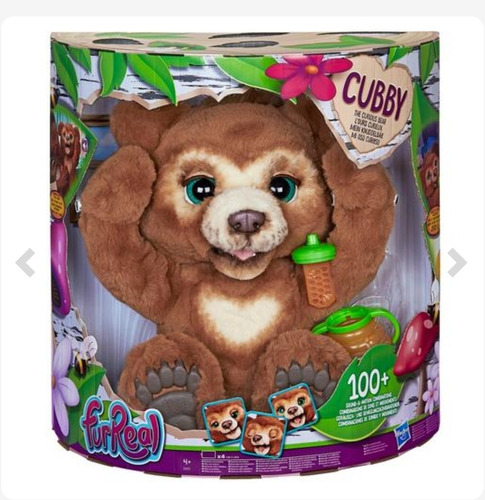 Furreal Friends Oso Cubby Interactivo Mágico Original Hasbro