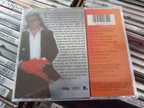 Imagen 2 de 3 de Meat Loaf - Bat Out Of Hell - Cd Importado