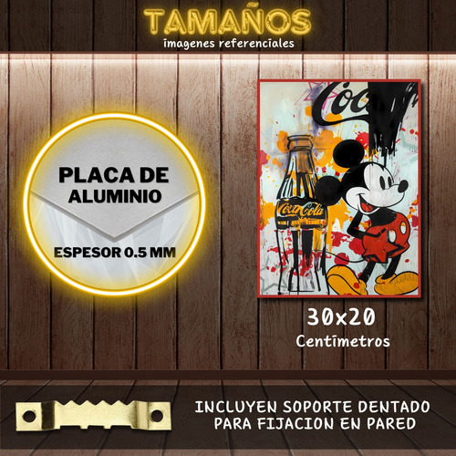 Cuadro Aluminio One Piece 30x20 Zoro Y Mihawk Espadachines