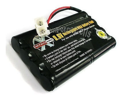 9.6v 1000mah Batería Recargable De Ni-cd Pack Conector Tamiy