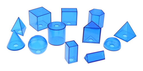 Imagen 1 de 8 de 12pcs Modelo Geométrico De Plástico 3d Herramienta Para