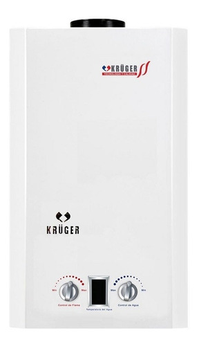 Calentador Agua Krüger Instantáneo 10l/min Lp 1.5 Servicios