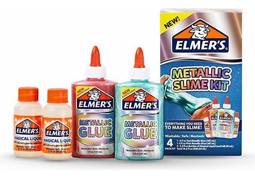 Elmer's Kit Limo Metálico | 4 Piezas