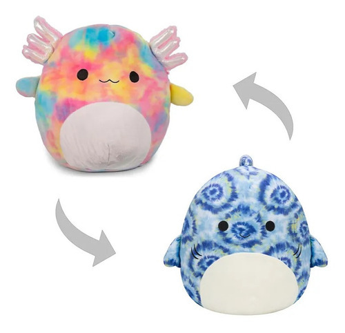 Pelúcia Luther e Tinley Flip a Mallows Sunny  Squishmallow