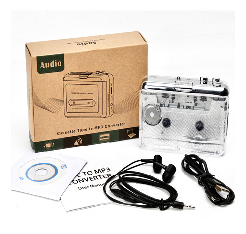 Reproductor De Casetes Portátil De Música Mp3 Con Portátil T