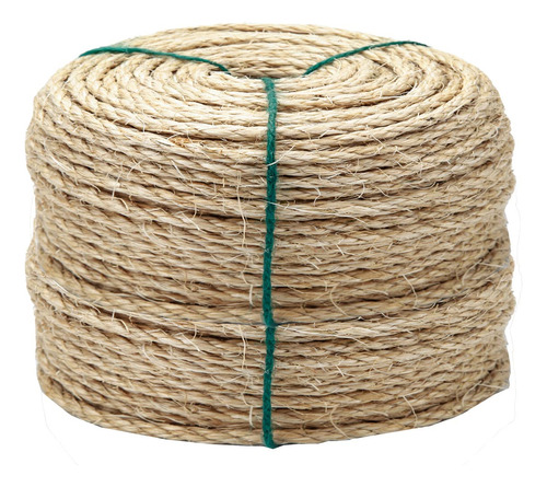 Cuerda De Sisal Natural De 0.157in, 164 Pies, Para Reparar Y