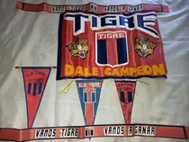 Comprar Banderines Bandera Y Vinchas Club Tigre Futbol  Cod 2tg