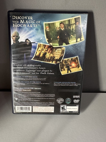 Harry Potter: And The Order Of The Phoenix Ps2 Original (Usado)