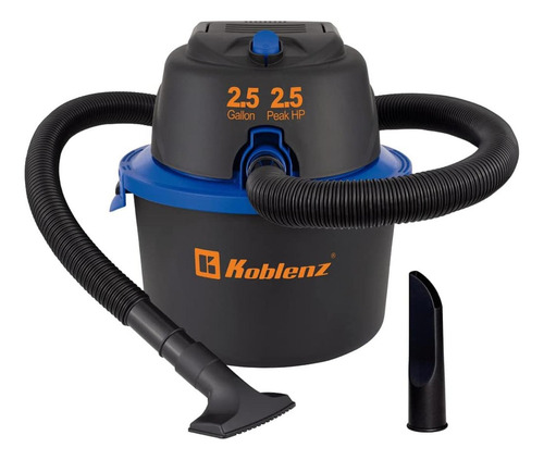 Aspiradora industrial De tacho Koblenz WD-2.5 MA 2.5 gal negra y azul 120V 60Hz