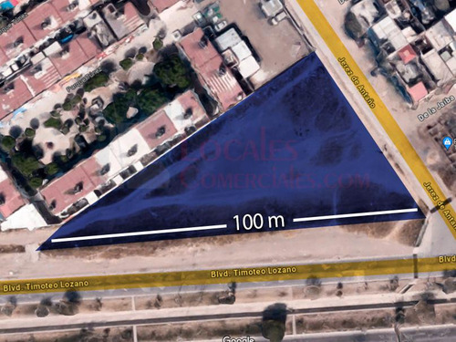 Terreno En Renta Blvd. Timoteo Lozano, 2080 M2, León Gto