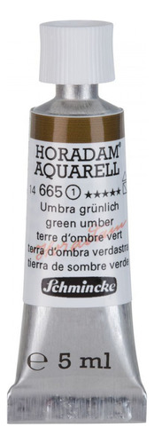 Tinta Aquarela Horadam Schmincke 5ml S1 665 Green Umber