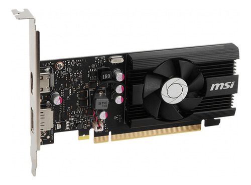 Placa de video Nvidia MSI GeForce 10 Series GT 1030 GEFORCE GT 1030 2GD4 LP OC OC Edition 2GB