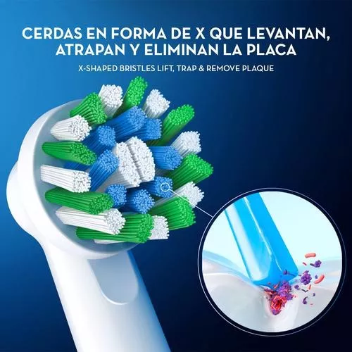 Oral B Juego de Cepillos Eléctricos Pro Battery Negro y Blanco 2 Unidades