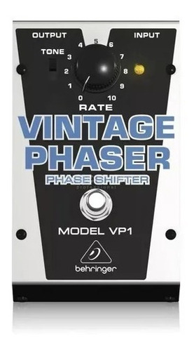 Pedal De Efecto Para Guitarra Behringer Vp1 Vintage Phaser