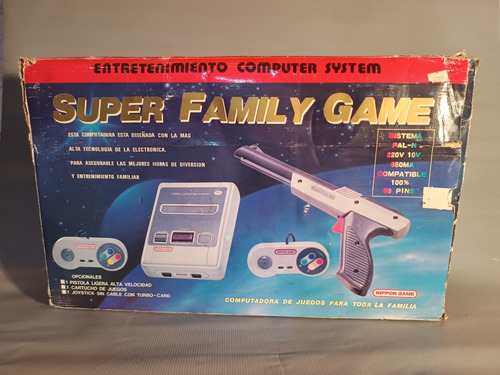 Super Family Game En Caja Con Joystick Transf Y Juego