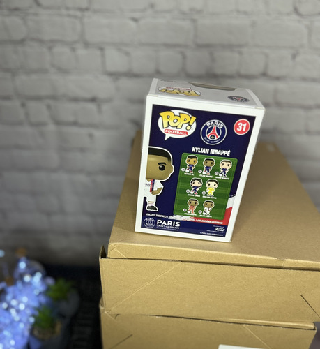 Funko Pop Futbol Psg Paris Saint Kylian Mbappé Visita No 31 (Usado)