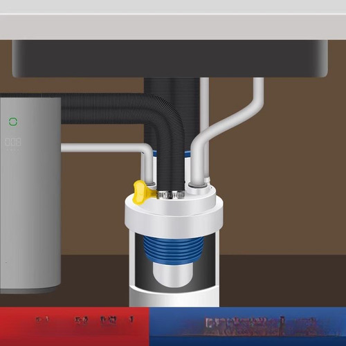 Conector Triple Antiolor Para Plomería, Escurridor De Agua
