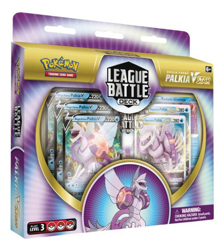 Pokemon Tcg: Palkia Vstar League Battle Mazo 60 Carta Españo