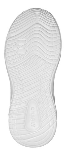 Imagen 7 de 7 de Tenis Infantil Charly 1079178 Blanco/gris Escolar 18-23 Gnv®