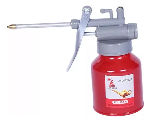 Aceitera Métallique Avec Pompe - Huilier 300 Ml Chromé