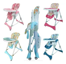Comprar Silla De Comer Para Bebe Ebaby Gazel Niño Y Niña Color rosado celeste azul turquesa Lori