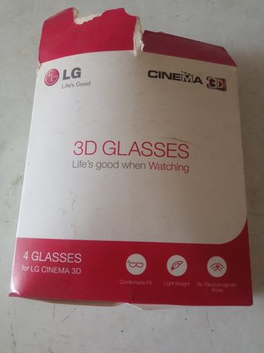 Imagen 3 de 5 de Televisor LG De 42 Pulgadas Led 3d Incluye Lentes