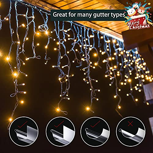 Paquete De 200 Clips De Luz Navideños, Miniclips De Luz Para