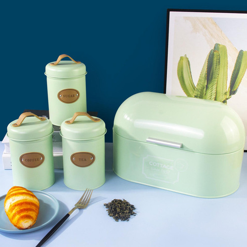 Caja De Pan Moderna Caja De Pan De Hierro Y Juego De