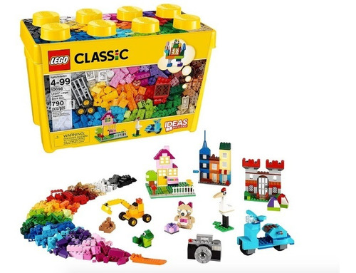 Lego Classic Caja Grande 790 Fichas Caja De Ladrillo 10698 